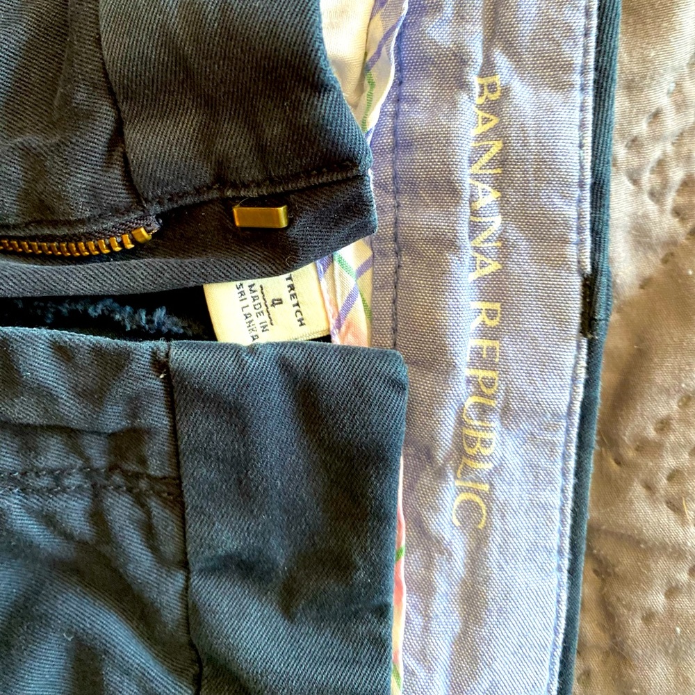Navy Banana republic shorts
